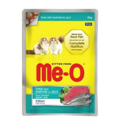 MEO CAT KITT TUNA SARD 80G